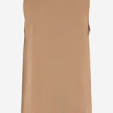 TOP SENZA MANICHE IN COTONE STRETCH POPPYC TE075C322 Q-WINS 