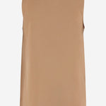 TOP SENZA MANICHE IN COTONE STRETCH POPPYC TE075C322 Q-WINS 