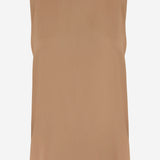 TOP SENZA MANICHE IN COTONE STRETCH POPPYC TE075C322 Q-WINS 