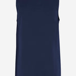 TOP SENZA MANICHE IN COTONE STRETCH POPPYC TE075C436 Q-WINS 