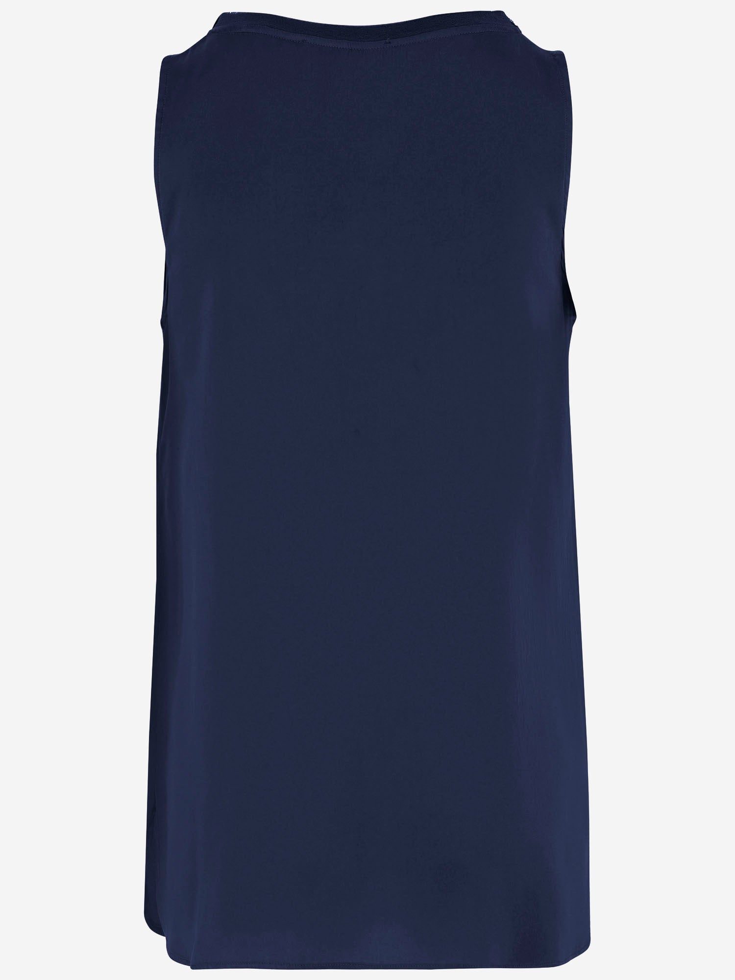TOP SENZA MANICHE IN COTONE STRETCH POPPYC TE075C436 Q-WINS 