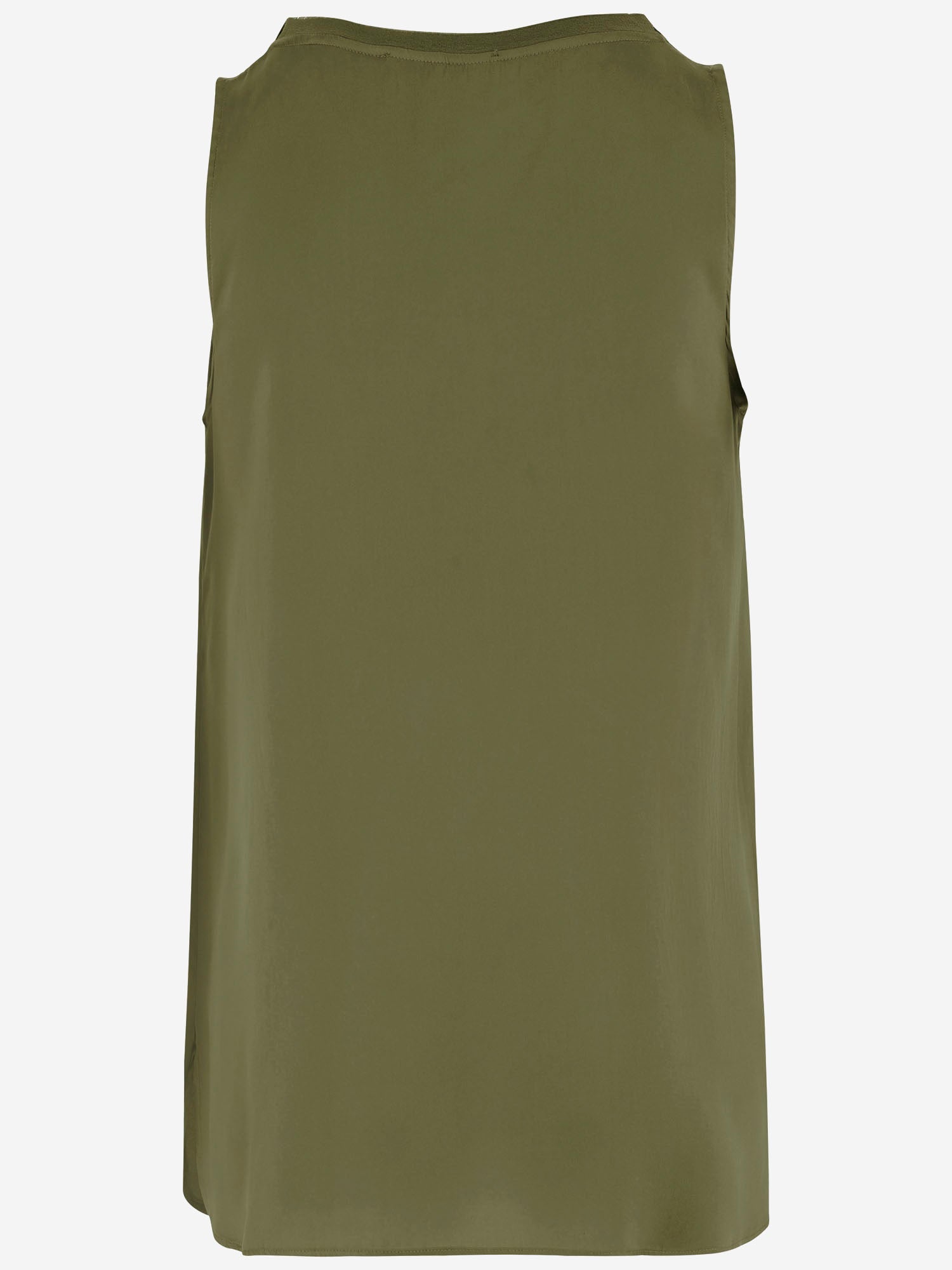 TOP SENZA MANICHE IN COTONE STRETCH POPPYC TE075C500 Q-WINS 