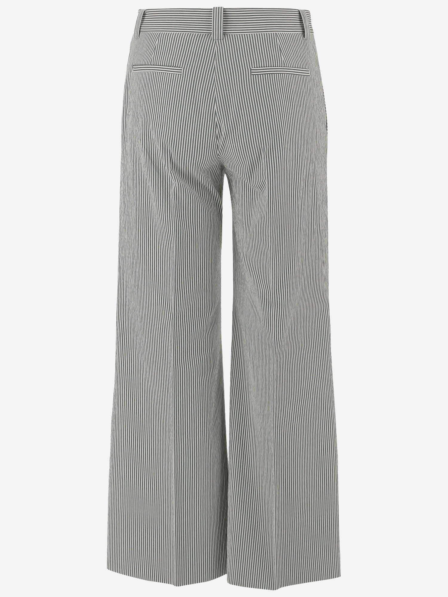 PANTALONI IN MISTO COTONE STRETCH A RIGHE MELODYB 506354 QL2 