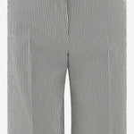 PANTALONI IN MISTO COTONE STRETCH A RIGHE MELODYB 506354 QL2 