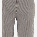 PANTALONI IN MISTO COTONE STRETCH A RIGHE MELODYB 5063573 QL2 