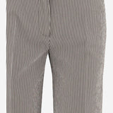 PANTALONI IN MISTO COTONE STRETCH A RIGHE MELODYB 5063573 QL2 