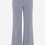 PANTALONI IN MISTO COTONE STRETCH A RIGHE MELODYB 5063584 QL2 