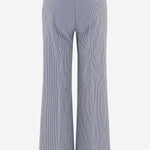 PANTALONI IN MISTO COTONE STRETCH A RIGHE MELODYB 5063584 QL2 