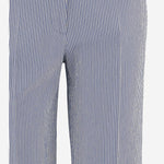 PANTALONI IN MISTO COTONE STRETCH A RIGHE MELODYB 5063584 QL2 