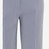PANTALONI IN MISTO COTONE STRETCH A RIGHE MELODYB 5063584 QL2 