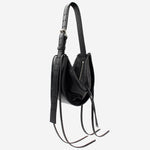 Borsa amaca con frange in pelle martellata AMACASOUFFLE 002SL RADICA STUDIO 