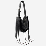 Borsa amaca con frange in pelle martellata AMACASOUFFLE 002SL RADICA STUDIO 