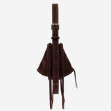 Borsa amaca con frange in pelle scamosciata AMACASUEDE 082S RADICA STUDIO 