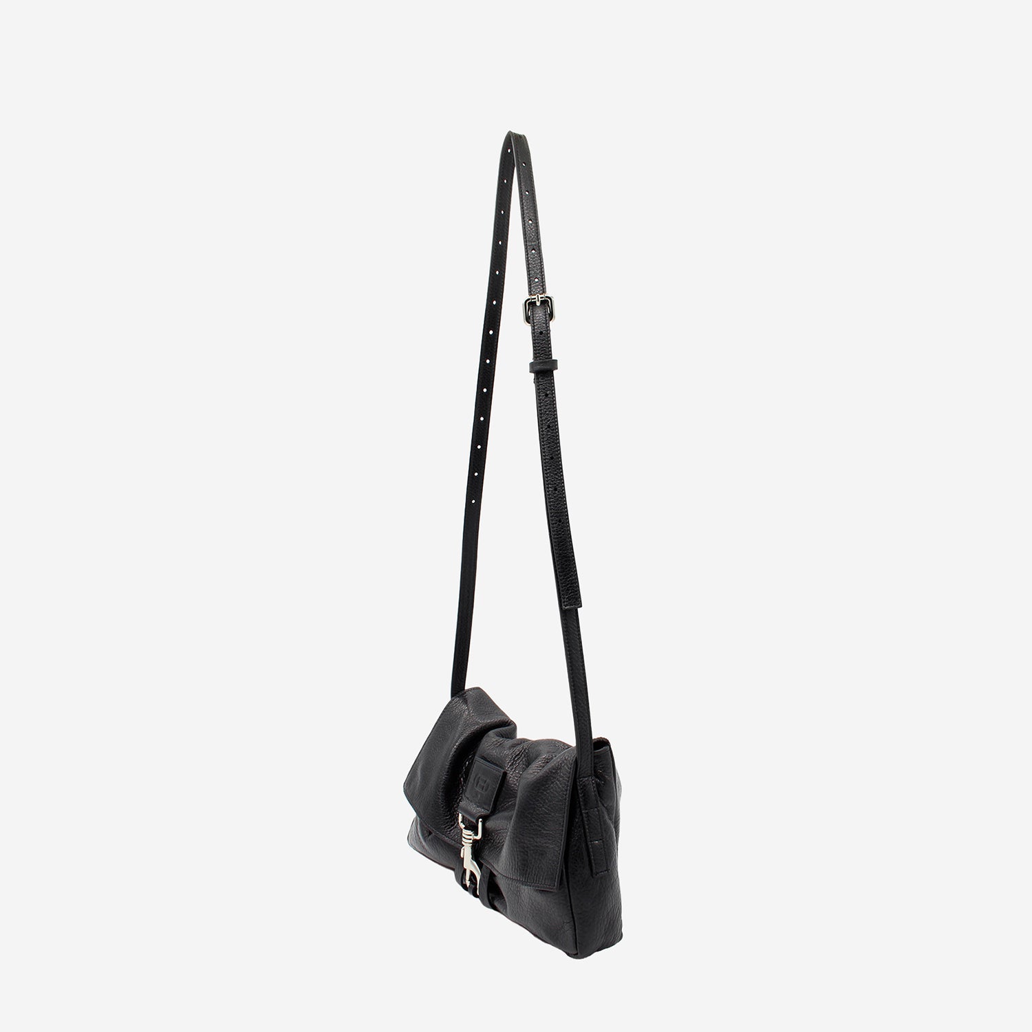 BORSA LA BISACCIA MINI IN NAPPA MARTELLATA LABISACCIAMINISOUFFLE 002SL RADICA STUDIO 