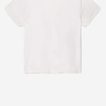 T-SHIRT IN COTONE CON STAMPA 02402WCGT376 VINTAGEWHITE RE/DONE 