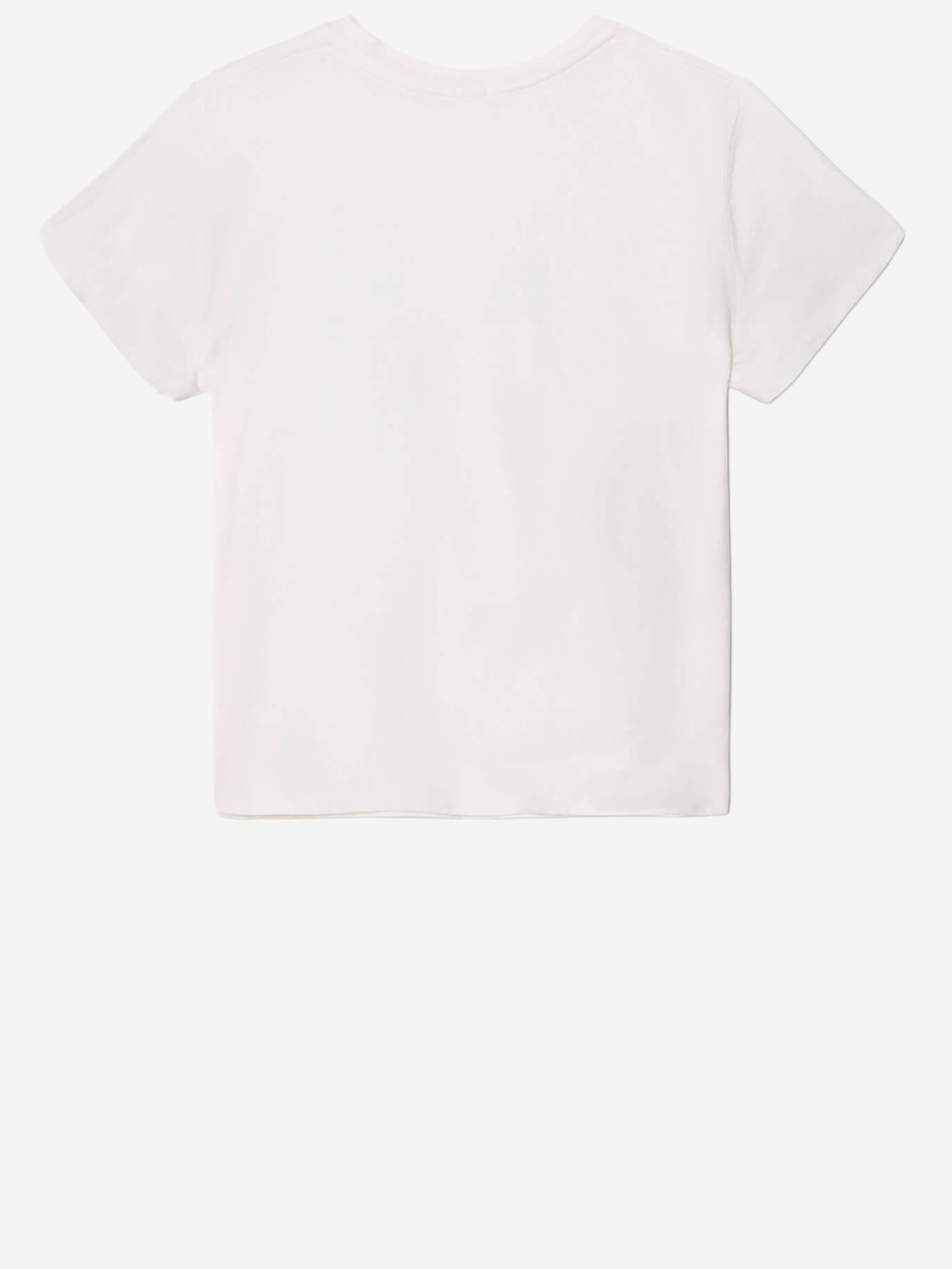 T-SHIRT IN COTONE CON STAMPA 02402WCGT376 VINTAGEWHITE RE/DONE 