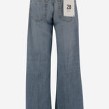 JEANS IN DENIM DI COTONE 13803WMRWDLG AUTHENTICAINDIGO RE/DONE 
