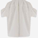 CAMICIA IN MISTO COTONE CON PIEGHE POSTERIORI 08314 151 SACAI 