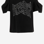 T-SHIRT IN COTONE CON MANICHE DOPPIE 08354 001 SACAI 