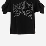 T-SHIRT IN COTONE CON MANICHE DOPPIE 08354 001 SACAI 