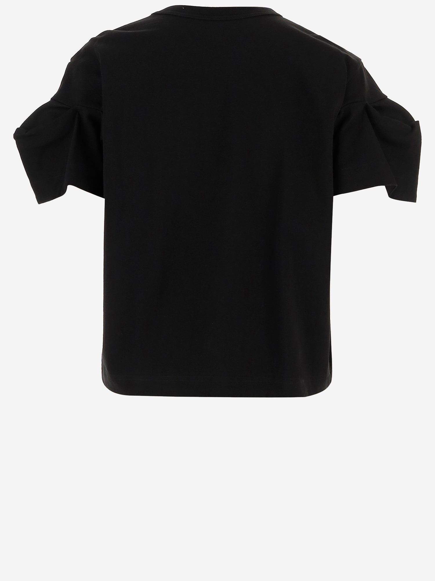 T-SHIRT IN COTONE CON MANICHE DOPPIE 08354 001 SACAI 