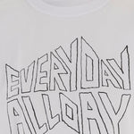 T-SHIRT IN COTONE CON MANICHE DOPPIE 08354 101 SACAI 