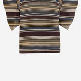T-SHIRT IN COTONE A RIGHE CON DETTAGLIO IN PIZZO 08379 615 SACAI 