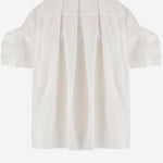CAMICIA IN MISTO COTONE CON PIEGHE POSTERIORI 08395 151 SACAI 
