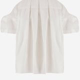 CAMICIA IN MISTO COTONE CON PIEGHE POSTERIORI 08395 151 SACAI 