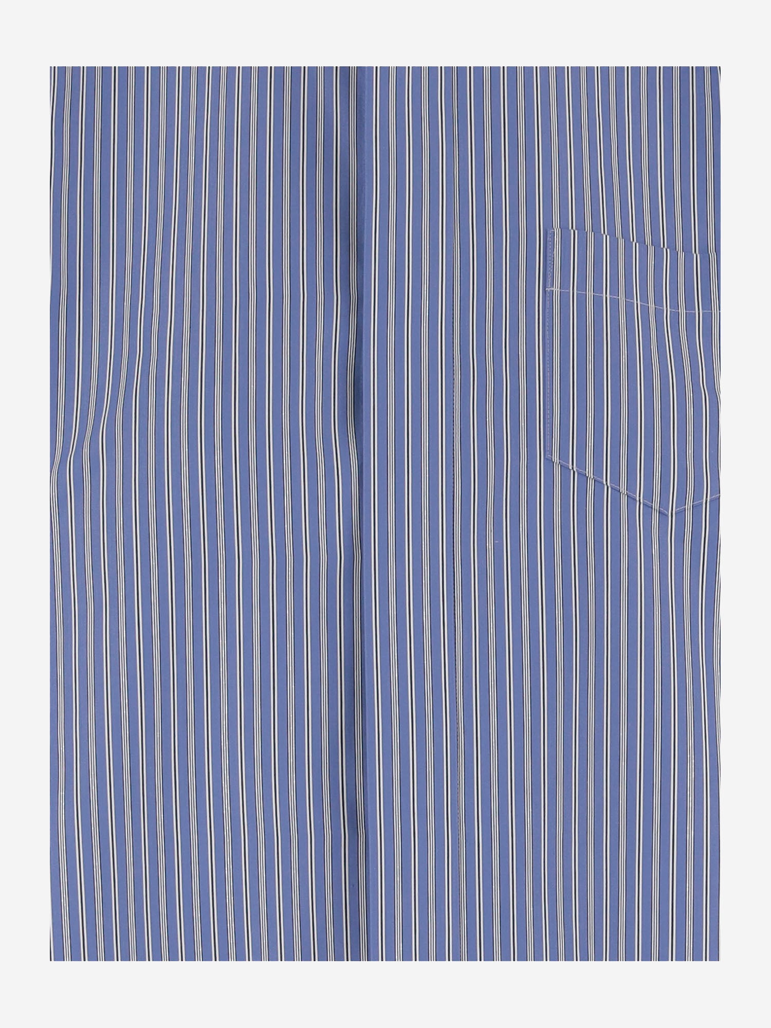 CAMICIA IN MISTO COTONE CON PIEGHE POSTERIORI 08395 421 SACAI 