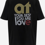 T-SHIRT IN COTNE CON STAMPA 2601147S 001 SACAI 