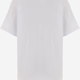 T-SHIRT IN COTONE CON STAMPA 2601150S 101 SACAI 