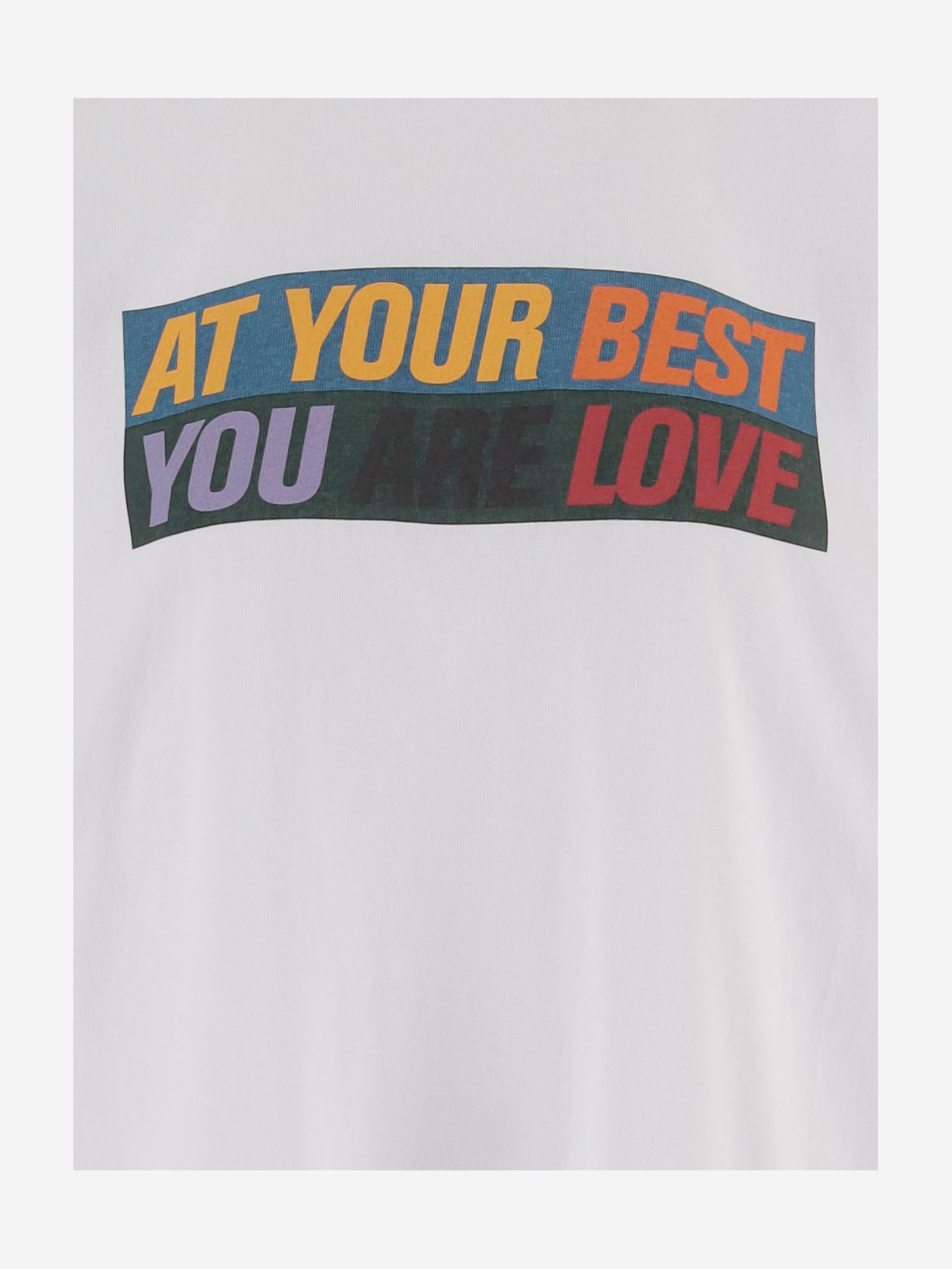 T-SHIRT IN COTONE CON STAMPA 2601150S 101 SACAI 