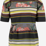 CAMICIA IN NYLON A RIGHE CON DETTAGLI TRASPARENTI 2608526 020 SACAI 
