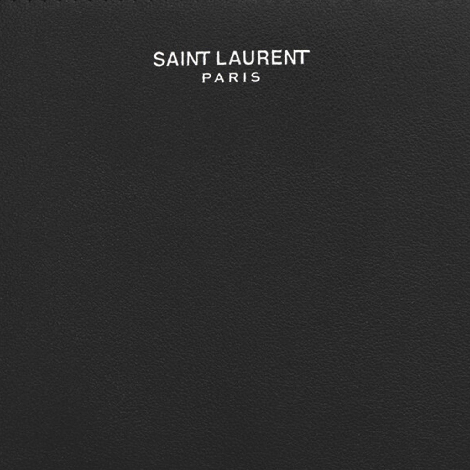 PORTAFOGLIO IN PELLE CON LOGO 396307 0U90N1000 SAINT LAURENT 