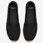 ESPADRILLAS IN PELLE CON LOGO 458573 AAALP1000 SAINT LAURENT 
