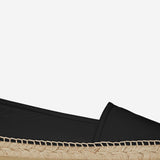 ESPADRILLAS IN PELLE CON LOGO 458573 AAALP1000 SAINT LAURENT 