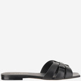 SANDALI FLAT NU PIEDS TRIBUTE 05 IN PELLE 571952 BDA001000 SAINT LAURENT 