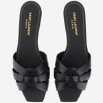 SANDALI FLAT NU PIEDS TRIBUTE 05 IN PELLE 571952 BDA001000 SAINT LAURENT 