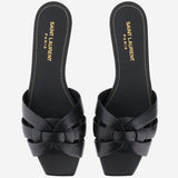 SANDALI FLAT NU PIEDS TRIBUTE 05 IN PELLE 571952 BDA001000 SAINT LAURENT 