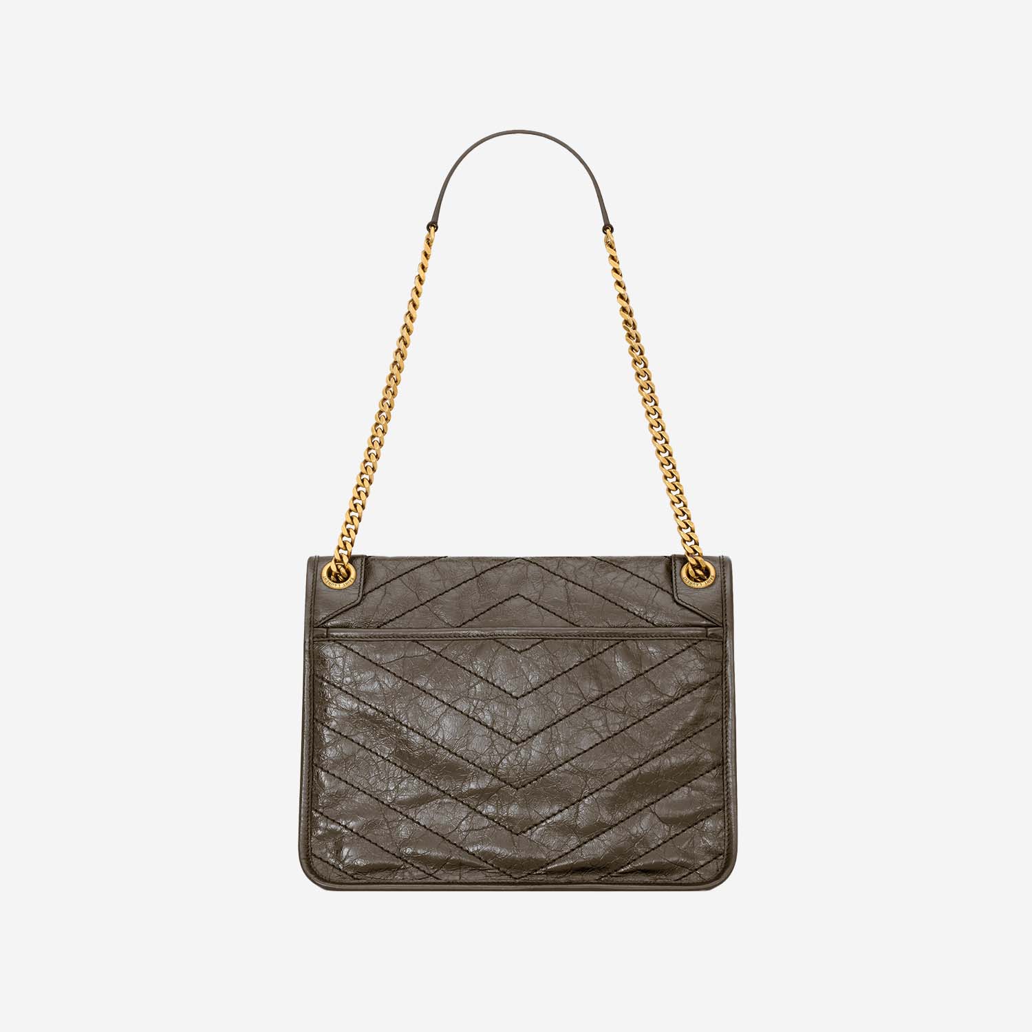 BORSA NIKI MEDIA IN PELLE VINTAGE 633184 0EN073212 SAINT LAURENT 