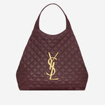BORSA ICARE IN NAPPA TRAPUNTATA 698651 AAANG6195 SAINT LAURENT 