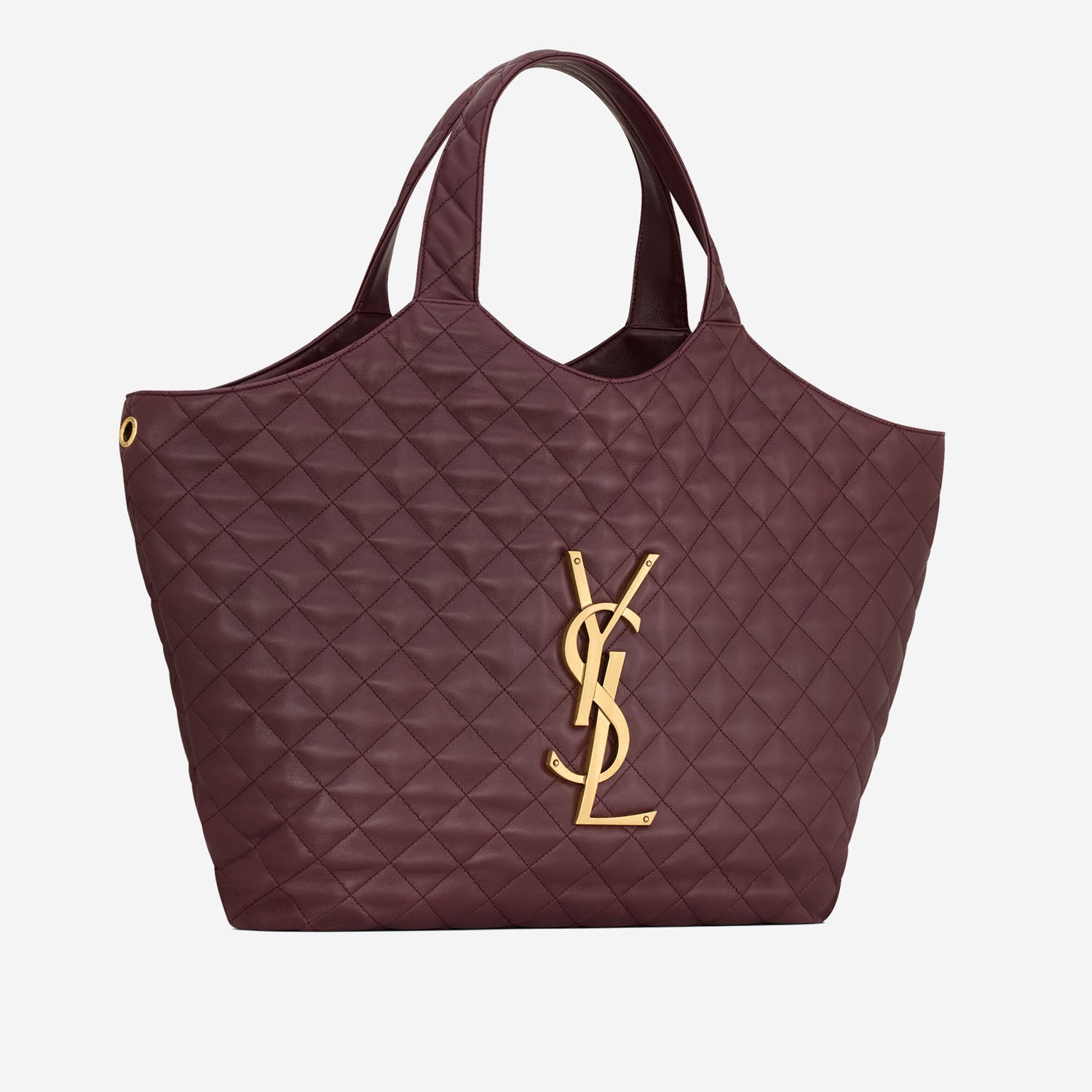 BORSA ICARE IN NAPPA TRAPUNTATA 698651 AAANG6195 SAINT LAURENT 