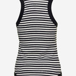 CANOTTA IN MISTO COTONE A RIGHE 743660 Y37KT1095 SAINT LAURENT 