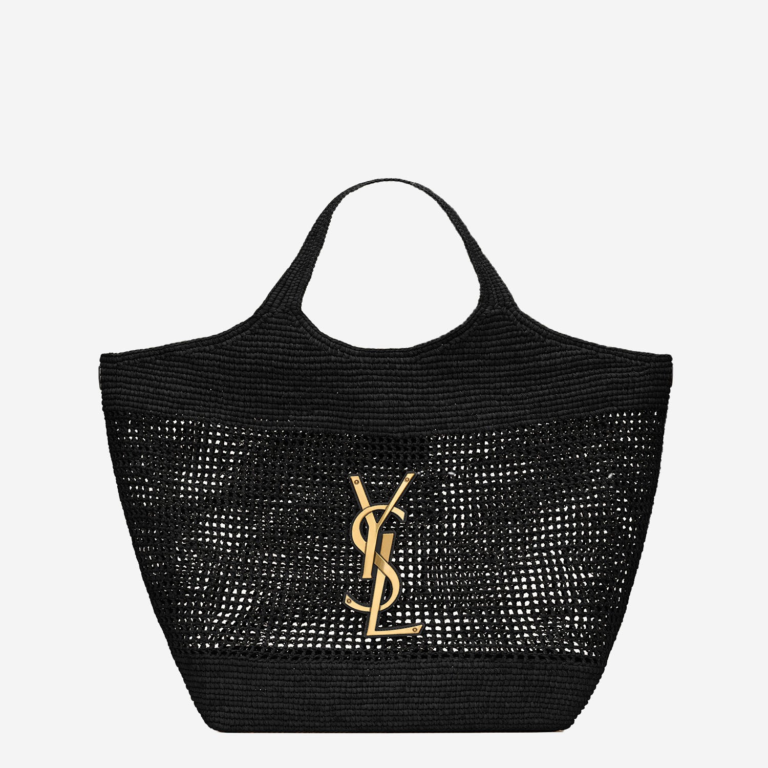 BORSA ICARE IN RAFIA 772191 GAAFM1000 SAINT LAURENT 