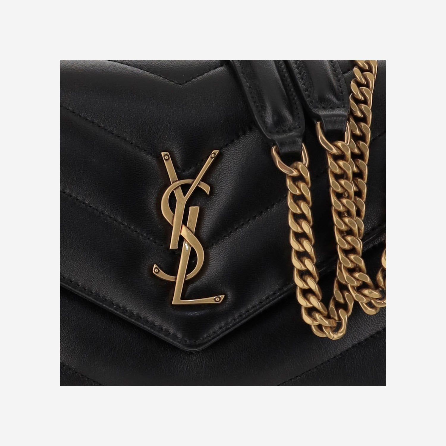 BORSA LOULOU PICCOLA 801437 AAEAX1000 SAINT LAURENT 