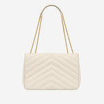 BORSA LOULOU IN PELLE DI AGNELLO TRAPUNTATA 803541 AAEAX9207 SAINT LAURENT 