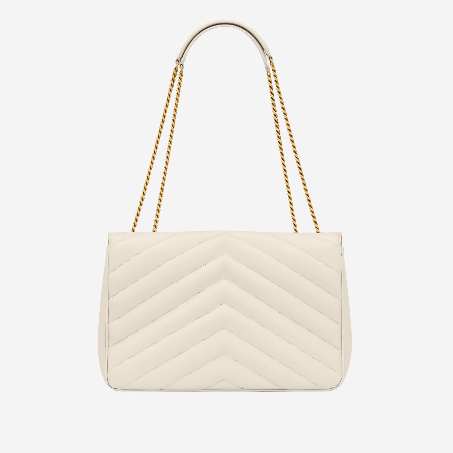 BORSA LOULOU IN PELLE DI AGNELLO TRAPUNTATA 803541 AAEAX9207 SAINT LAURENT 