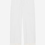Pantaloni in popeline di cotone 831230 Y227W9601 SAINT LAURENT 