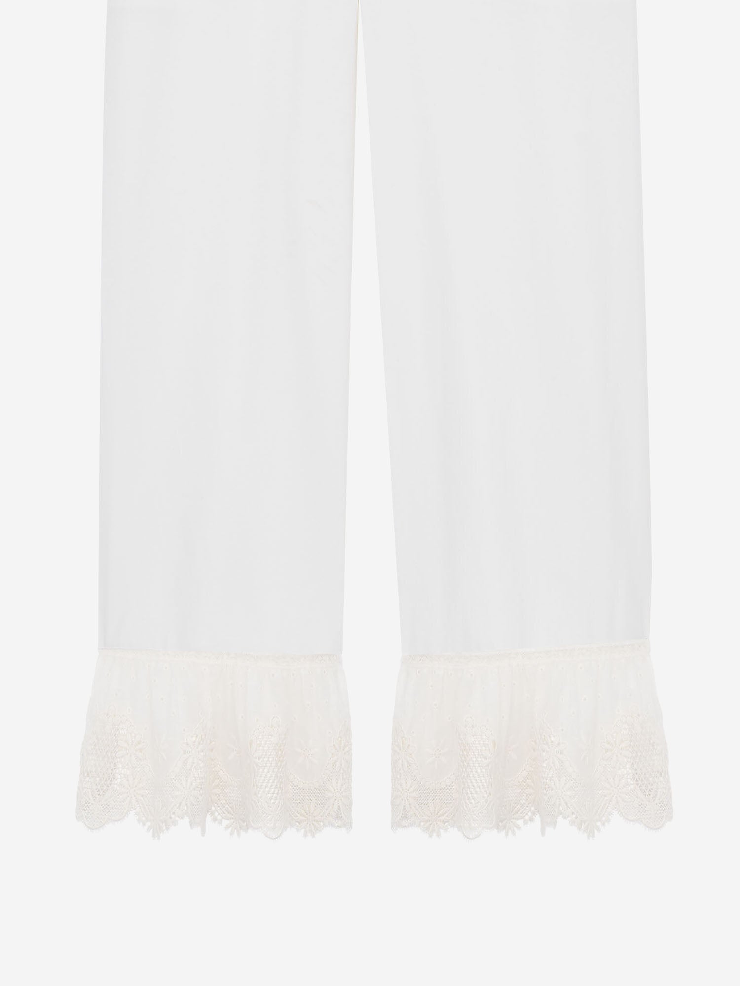 Pantaloni in popeline di cotone 831230 Y227W9601 SAINT LAURENT 